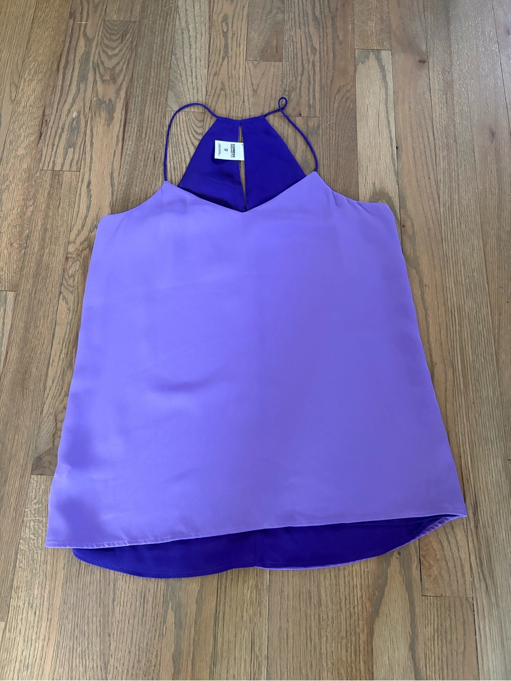 Express Barcelona Two-Tone Lavender & Purple Cami
